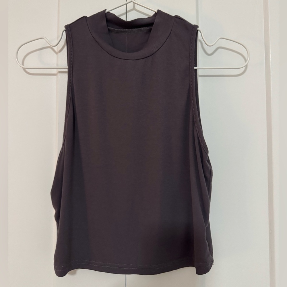 SHEIN Gray Muscle Tee Classic Crew Neck